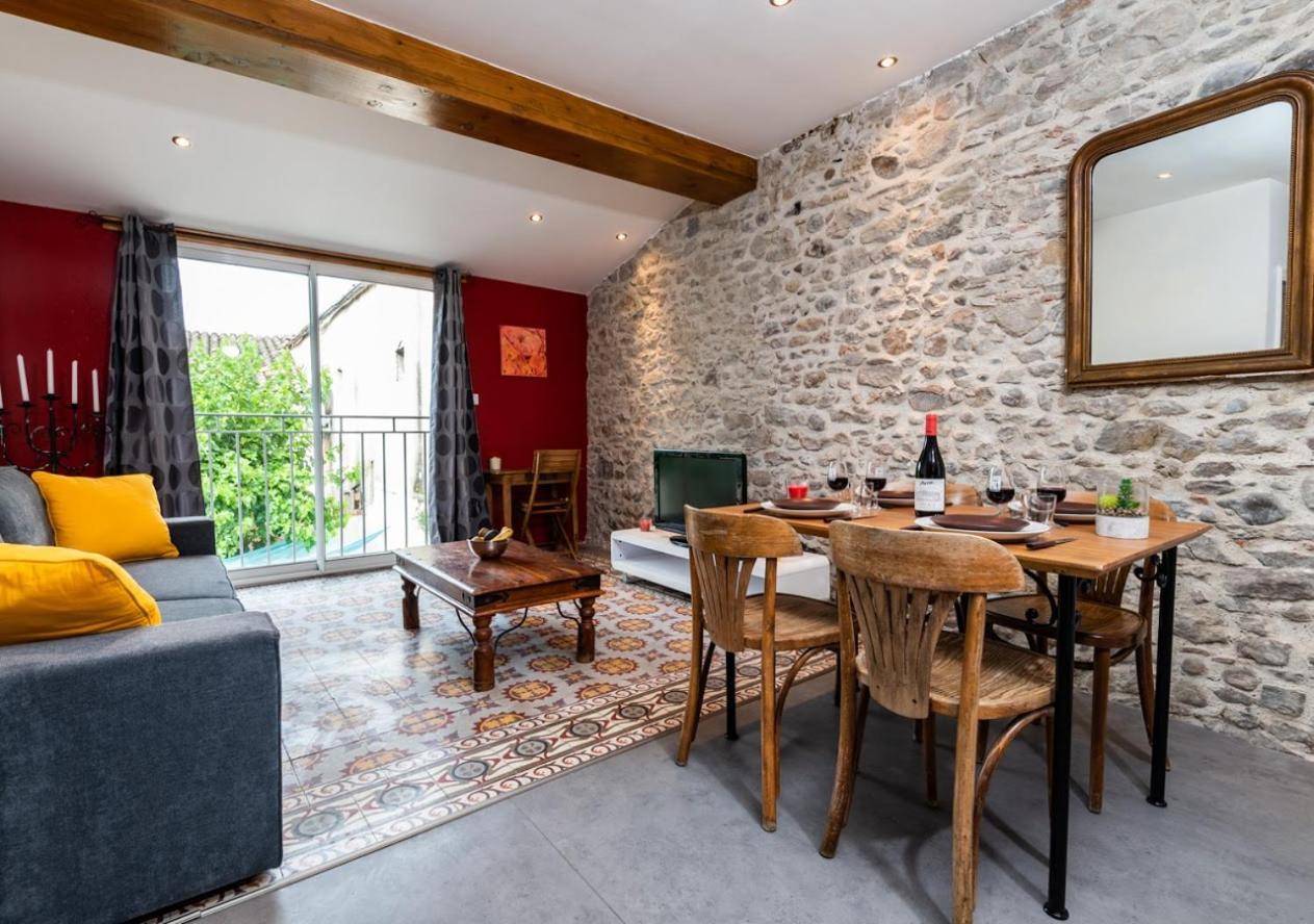 Ferienwohnung La Vue Du 36 Carcassonne Exterior foto