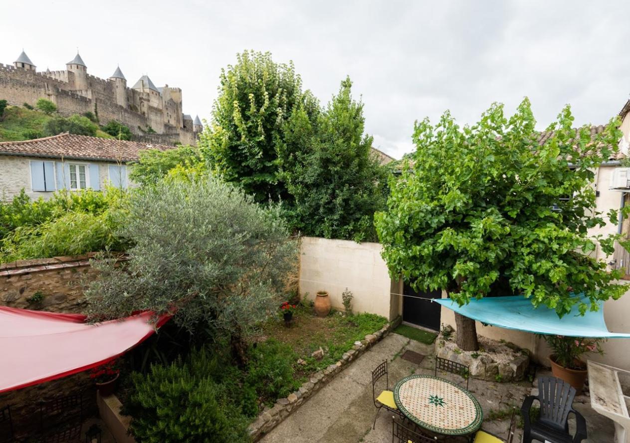 Ferienwohnung La Vue Du 36 Carcassonne Exterior foto