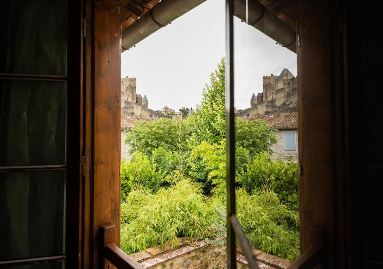 Ferienwohnung La Vue Du 36 Carcassonne Exterior foto
