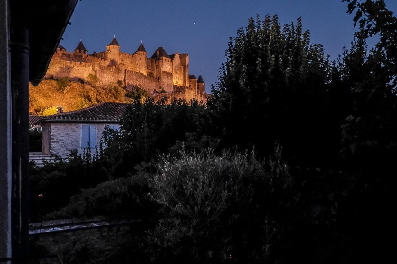 Ferienwohnung La Vue Du 36 Carcassonne Exterior foto