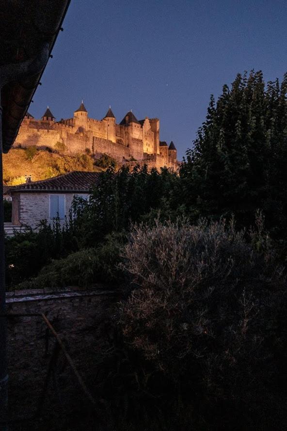 Ferienwohnung La Vue Du 36 Carcassonne Exterior foto